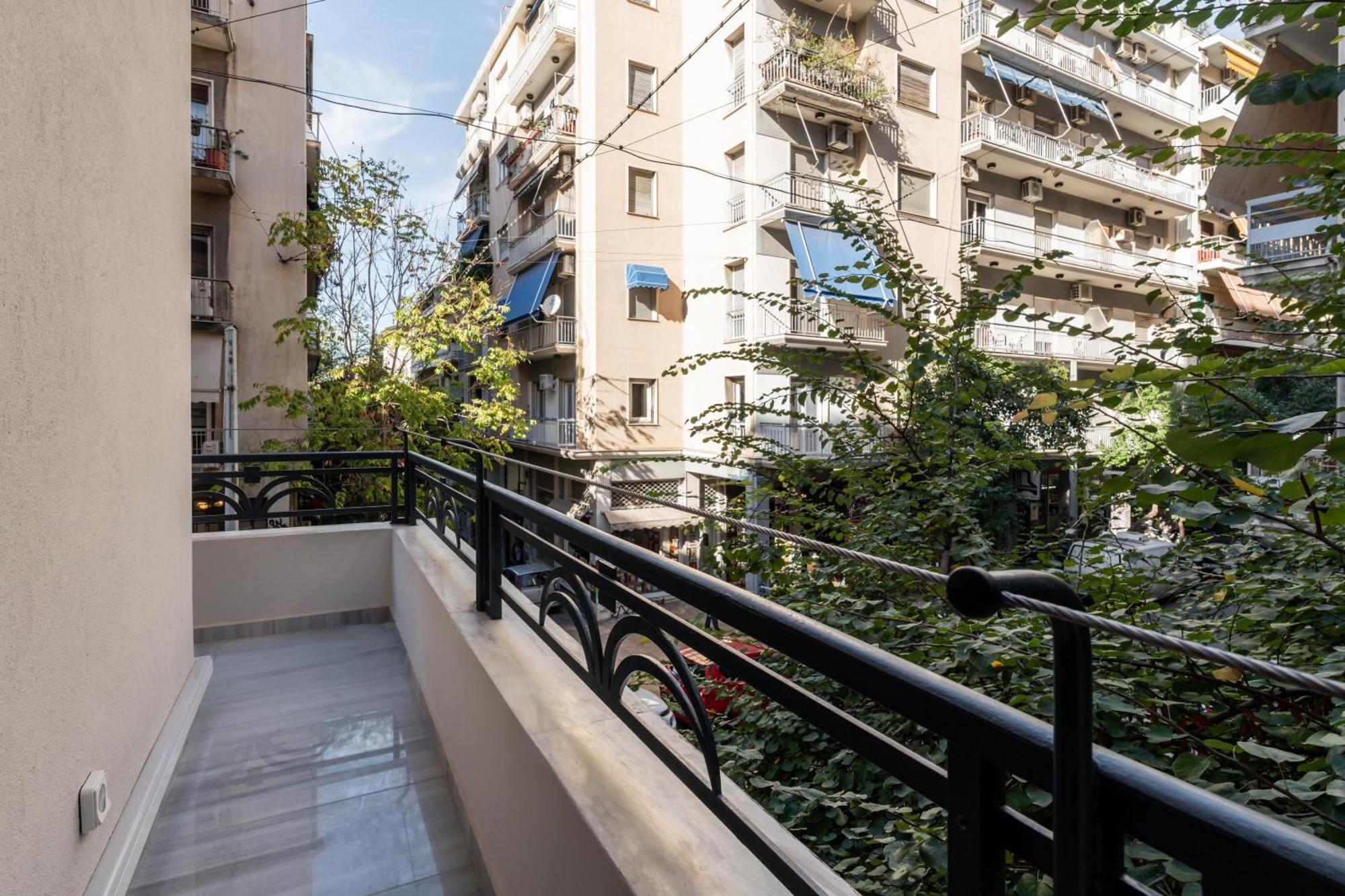 Ferienwohnung Luxury Bauhaus Athen Exterior foto